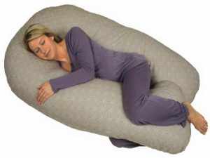 J-Shaped-Body-Pillow-with-grey-color